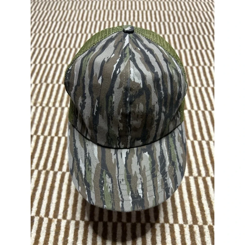 Vintage Camo Trucker Hat Lot USA Made Mesh Snapback Mossy Oak Realtree Style